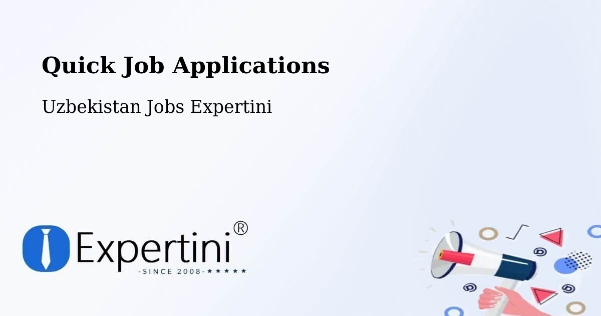 Quick Apply Feature – Uychi - Uzbekistan Jobs Expertini